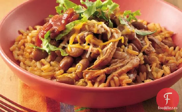 Boluri De Burrito De Porc Gătite Lent