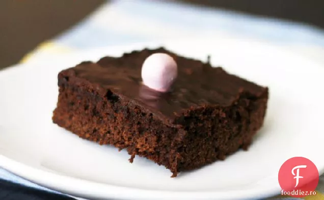 Brownies De Paște Cu Ciocolată Neagră Decadentă