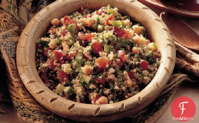 Tabbouleh cu fasole Garbanzo