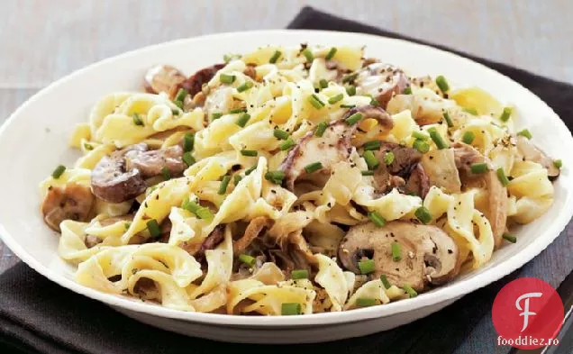Ciuperci Stroganoff