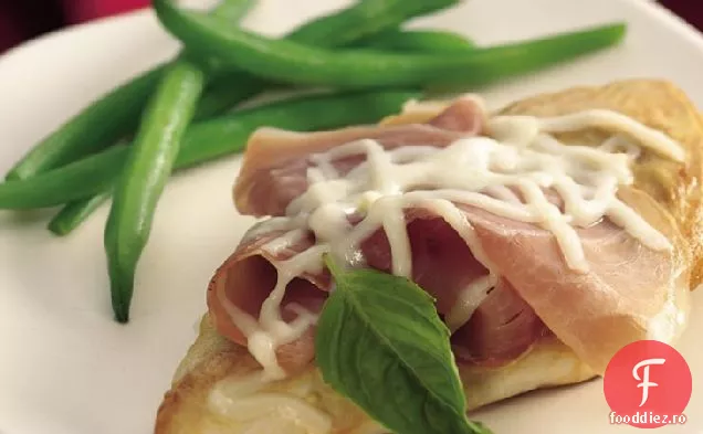 Pui de busuioc și Prosciutto