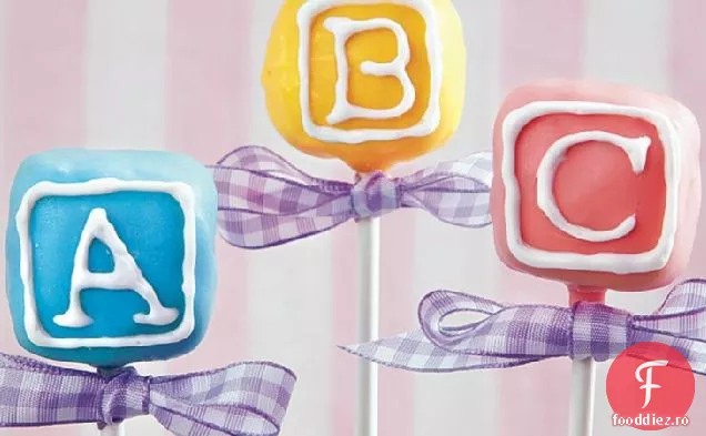 Baby Block Cake Pops