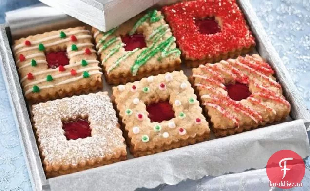 Cookie-Uri Sandwich Linzer