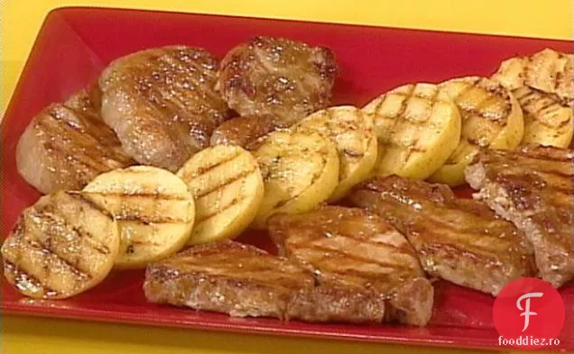 Cotlet De Porc La Grătar Cu Muștar De Arțar