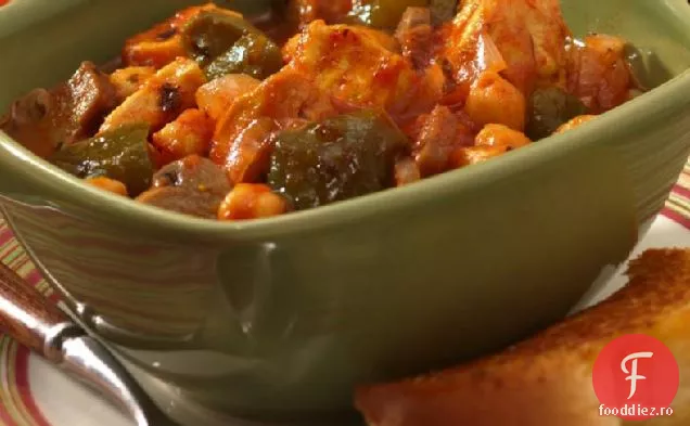 Tocană de vânător cu aragaz lent cu pui