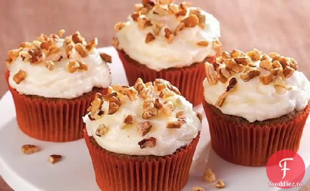 Cupcakes Cu Morcovi De Dovleac