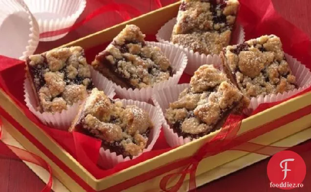 Linzer Torte Bars (Cantitate De Schimb De Cookie-Uri)