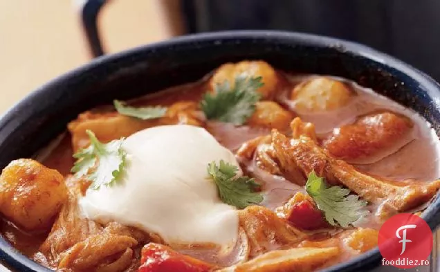 Slow-Aragaz Chunky Chicken Chili