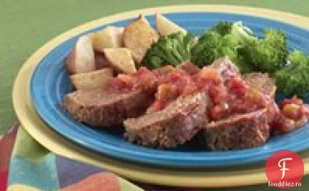 Pâine De Carne Salsa Picantă