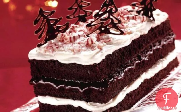Cremă De Mentă Brownie Torte