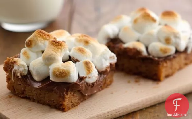 Batoane calde prăjite de Marshmallow S ' mores