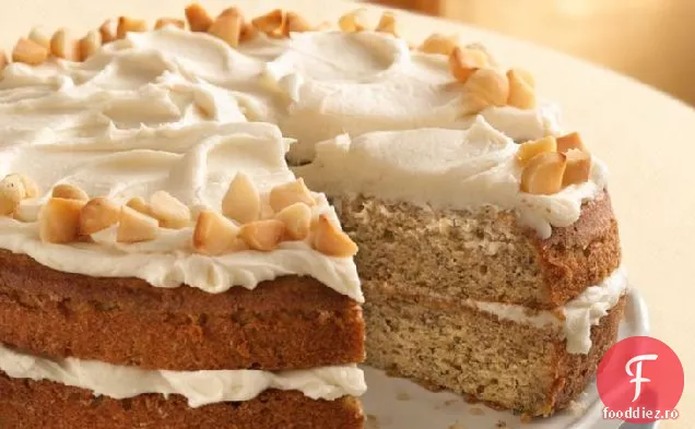Tort De Banane-Ghimbir-Macadamia
