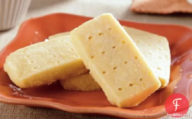 Pâine Scurtă Din Făină De Porumb Cu Lămâie