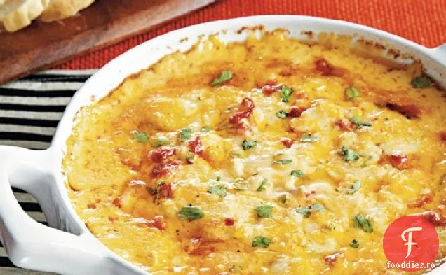 Fierbinte Tex Mex Pimiento Brânză Dip