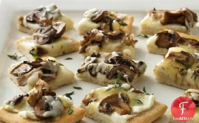 Pizza Cu Aperitiv De Ciuperci Sălbatice