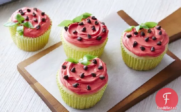 Căpșuni Cupcake