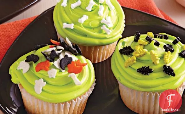 Cupcakes Cu Nămol Verde