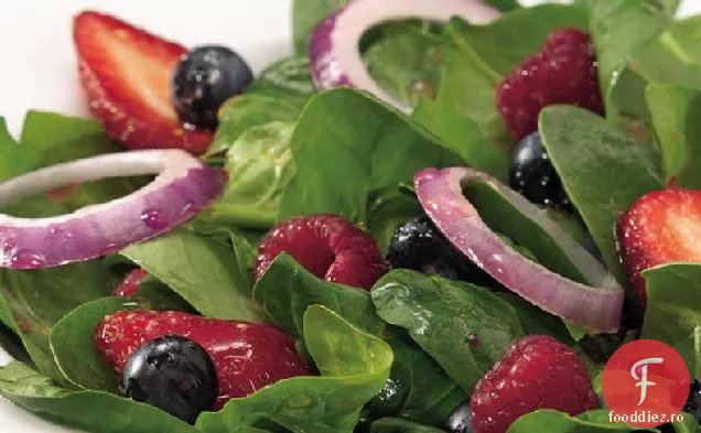 Salată De Spanac Tri-Berry