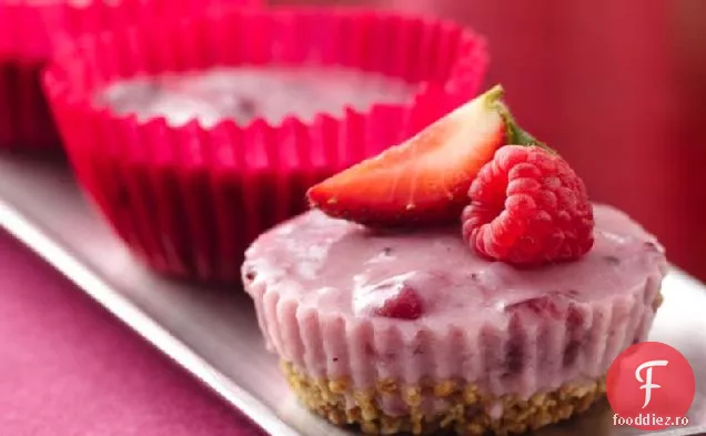 Mini Cheesecakes Cu Afine Și Fructe De Pădure
