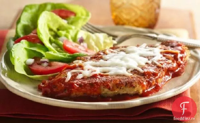Tigaie Consistentă De Roșii Parmigiana De Pui
