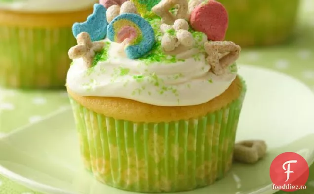 Lucky Charms Cupcakes