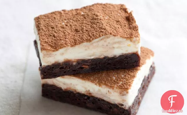 Ușor Tiramisu Brownie Baruri