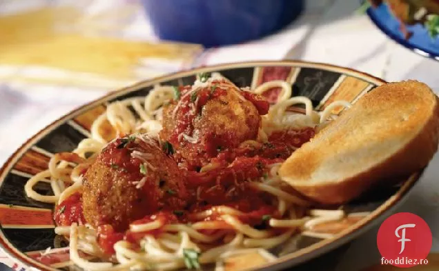 Spaghete și bile Picante de orez