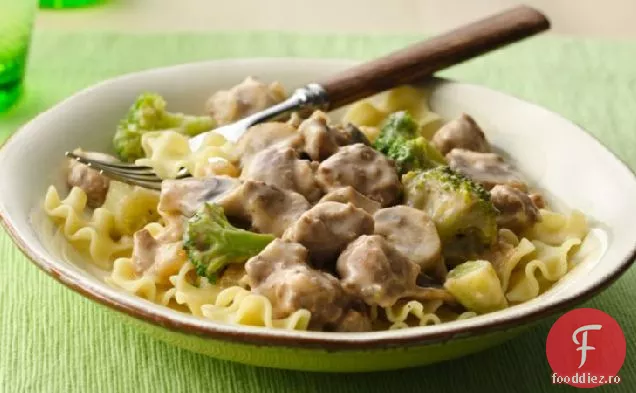 Stroganoff Cremos De Ciuperci De Curcan