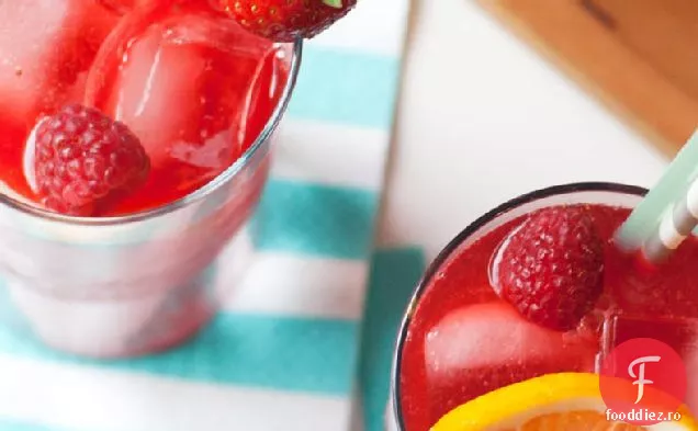 Limonadă De Hibiscus Cu Boabe Roșii