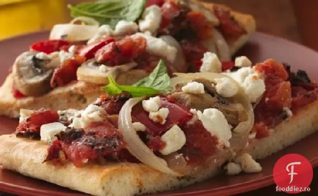 Pizza Cu Legume Prăjite