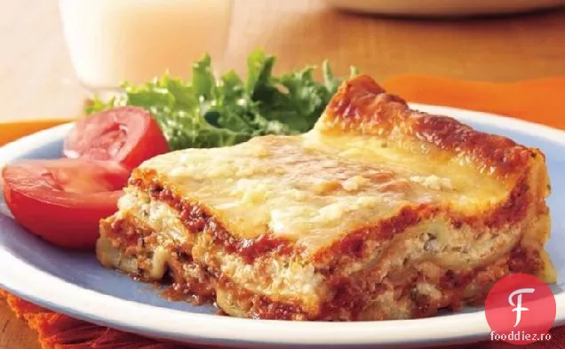 Lasagna Ușoară Fără Carne