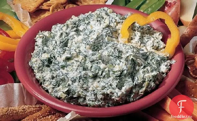 Dip De Spanac Savuros