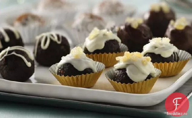 Bourbon-Ghimpat Ghimbir Brownie Trufe Bile