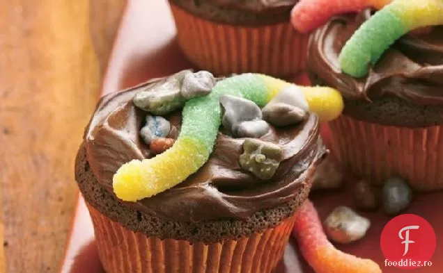 Cupcakes Înfiorătoare Pe Șenile