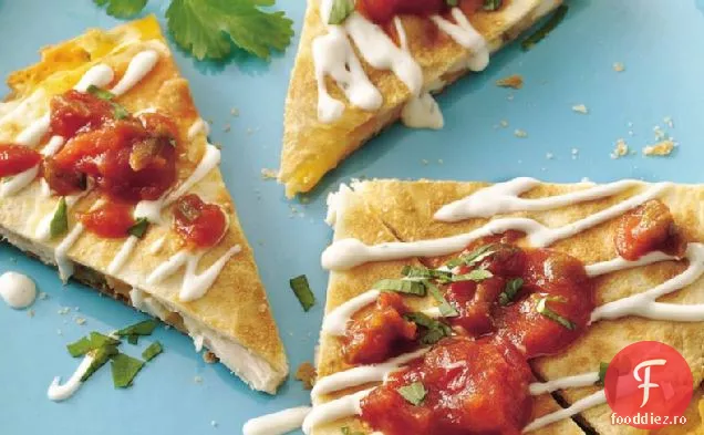 Quesadillas De Pui Cu Brânză