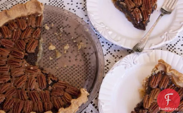 Plăcintă Mexicană Cu Ciocolată Pecan