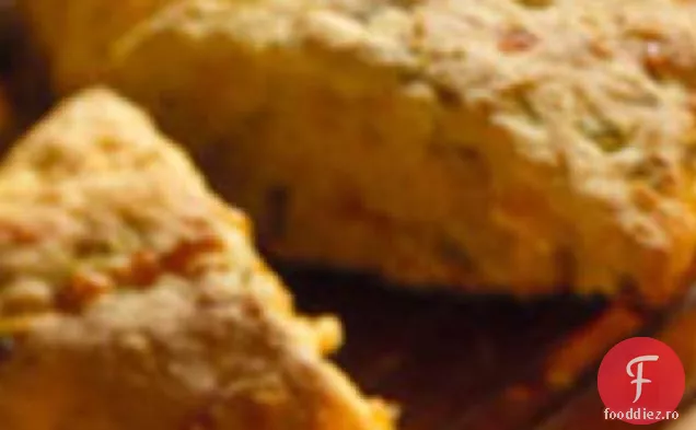 Cheddar-Biscuiți Din Făină De Porumb