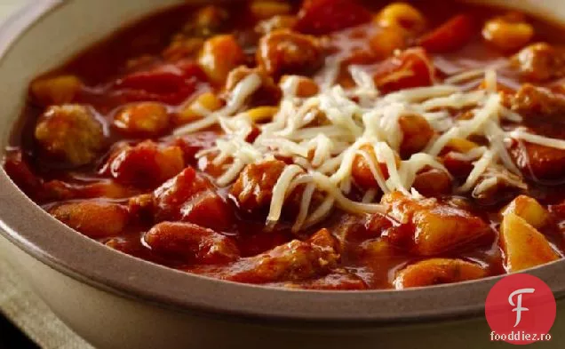 Tocană Minestrone Fără Gluten Cu Aragaz Lent