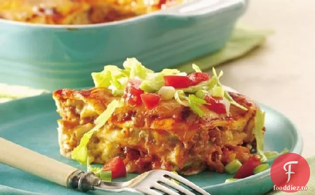 Chile Stratificat-Caserola Enchilada De Pui