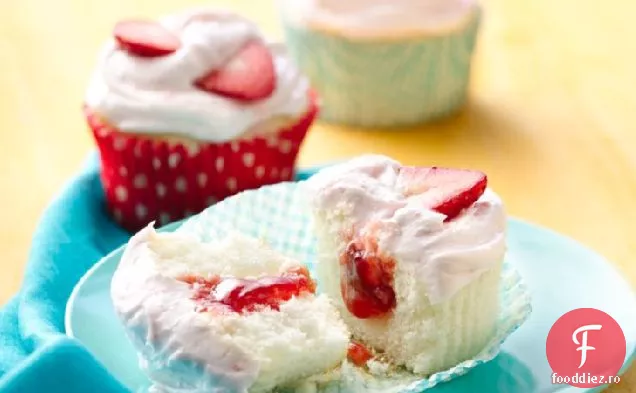 Buzunare de Cupcakes cu căpșuni