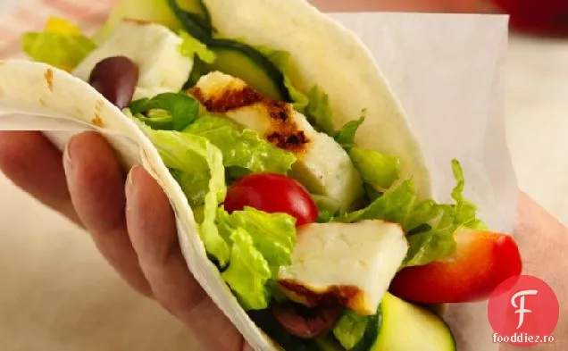 Tacos Cu Brânză Grecească La Grătar