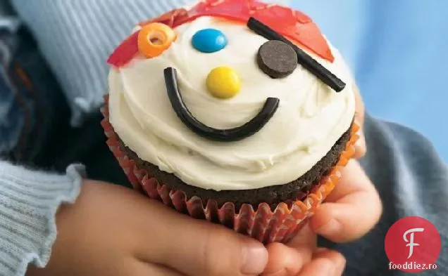 Cupcakes cu comori ascunse ale piratului