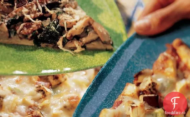 Pizza Cu Ciuperci Sălbatice
