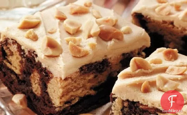 Unt De Arahide Ripple Brownies