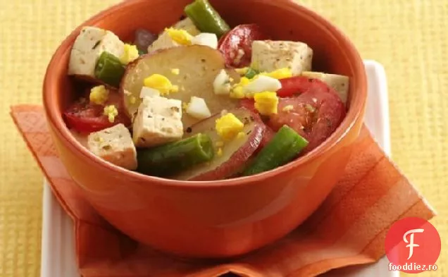 Legume și tofu tigaie cina