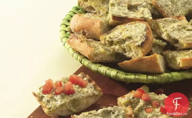 Pâine Franceză Pesto La Grătar