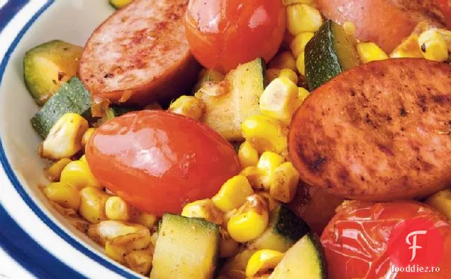 Tigaie pentru cârnați și legume