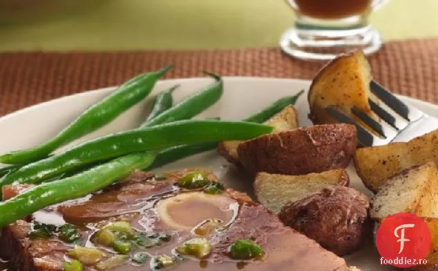 Friptură De Șuncă De Arțar-Muștar La Grătar