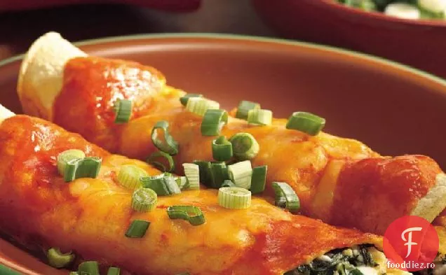 Enchiladas Cu Spanac Cremos