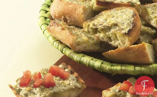 Pâine Franceză Pesto La Grătar